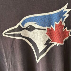 Blue jays new era t shirt; men’s L